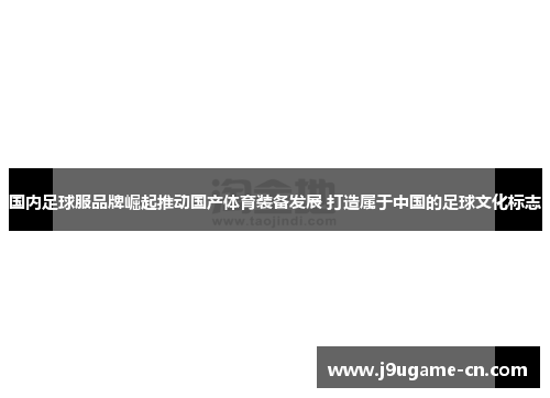 国内足球服品牌崛起推动国产体育装备发展 打造属于中国的足球文化标志
